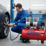 UNC-750w 30L Oil-Free Air Compressor – Compact, Efficient & Maintenance-Free