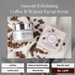 Smooth Exfoliating Coffee & Walnut Facial Scrub - Image 4